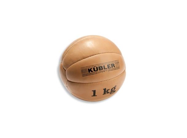 Medisinball i lær - 1 kg